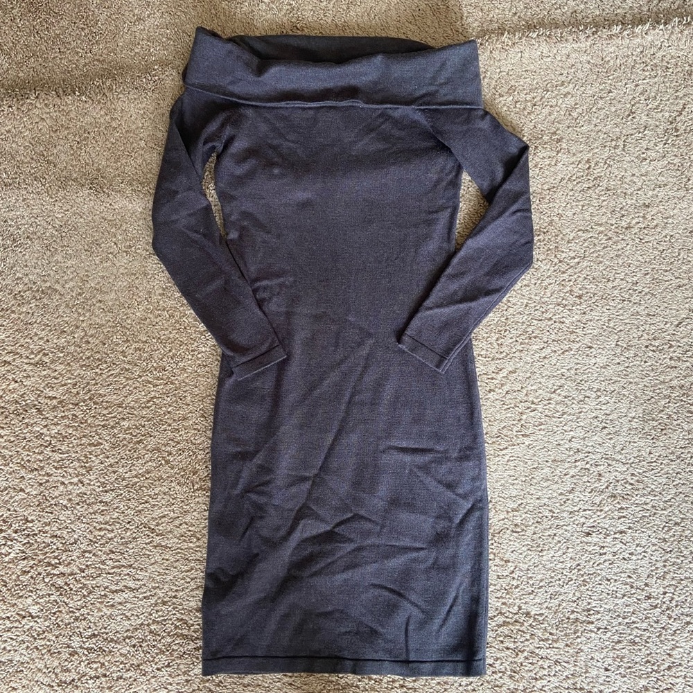 GUESS Off the Shoulder Sweater Dress